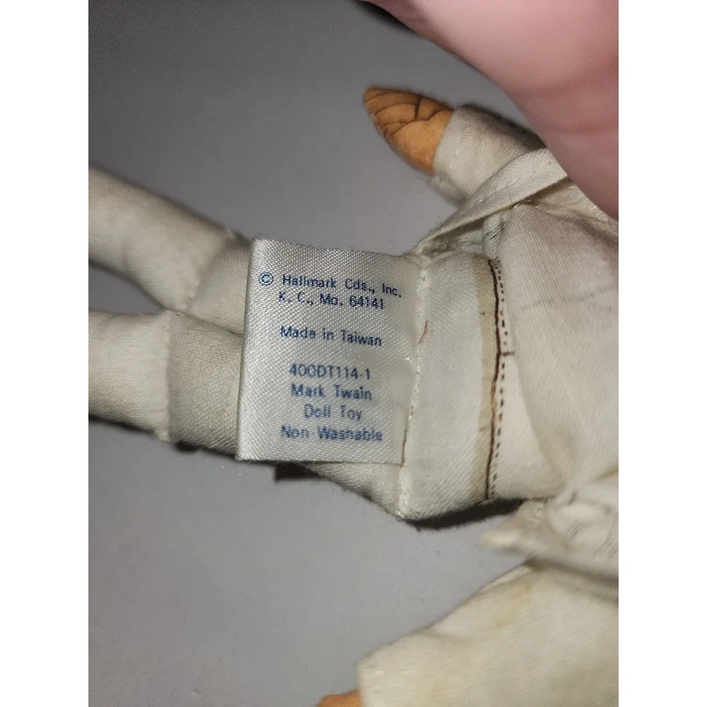 Vintage Hallmark Mark Twain‎ Rag Doll